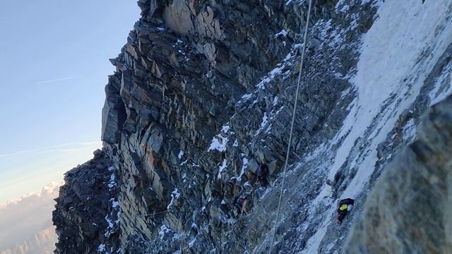 Rock Collapse - Goûter Route, Goûter Couloir, Mont Blanc смотреть онлайн