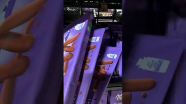 ?asmr Milka choco stick very#satisfying #shortsvideo ?