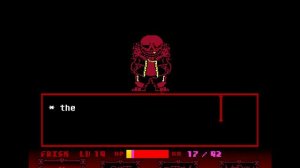 Underfell catastrophe Phase 1 And 2