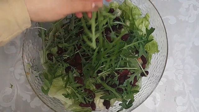 Самый вкусны диетический салат БЕЗ майонеза.