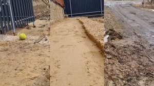 Выравнивание участка, распределение плодородного грунта, укладка рулонного газона.
