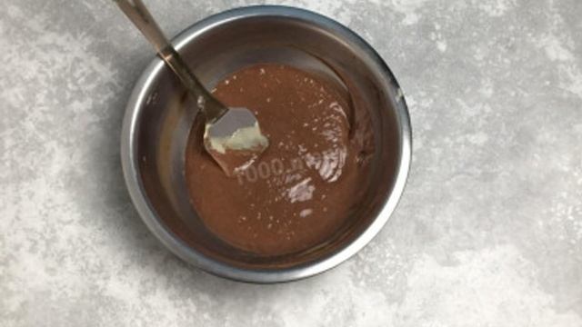 Пирог Зебра на сметане в духовке