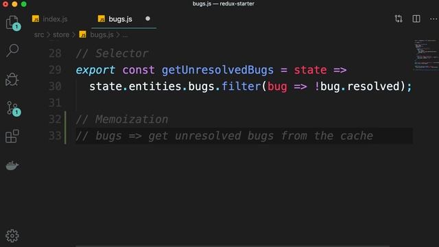 Redux | #59 - Memoizing Selectors with Reselect [By Mosh Hamedani] смотреть онлайн