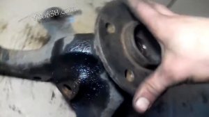 Цапфа и ступица годная и негодная