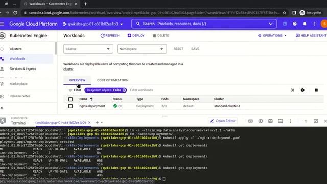 Creating Google Kubernetes Engine Deployments || Getting Started with Google Kubernetes Engine смотреть онлайн