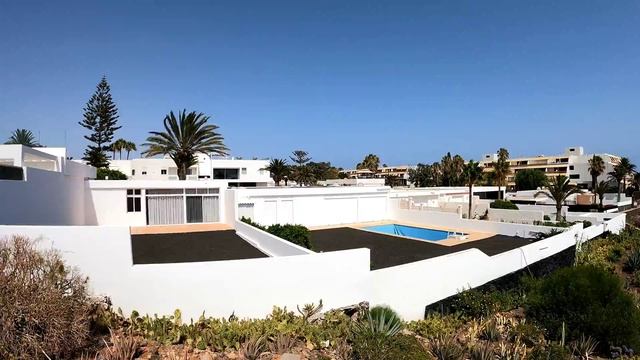 Amazing walking tour.   Coast of the Costa del Silencio, Tenerife. Spain 4K