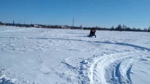 Компактный и лёгкий снегоход Альбатрос