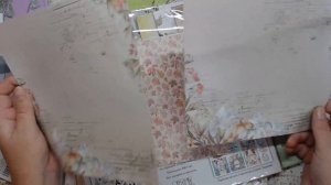 Обзор покупок для скрапбукинга