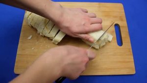 Рецепт приготовления пшеничных гренок к супу в сушилке для овощей VITEK VT-5050 W