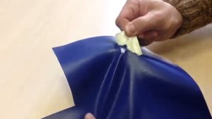 Как отремонтировать тент ПВХ без скотча