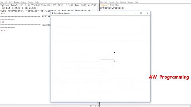 Making rectangle in Python Using Python Graphics