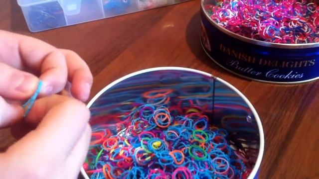 Моя коллекция резинок для плетения смотреть онлайн