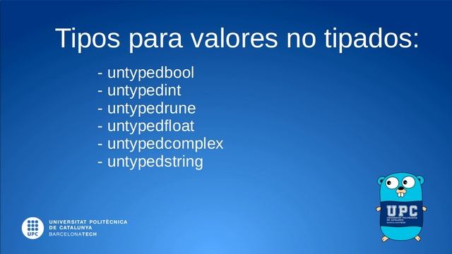 Go, exposición sobre el lenguaje de programación para GRAU-LP (UPC) смотреть онлайн