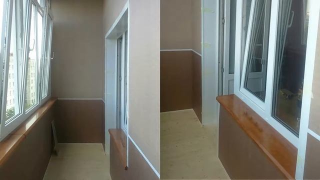 Внутренняя отделка теплого балкона пластиком / Дон Балкон Пермь