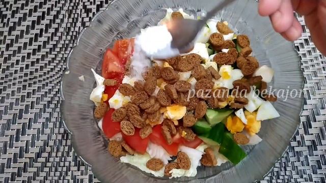 ВКУСНЕЙШЕЕ САЛАТ ЗА КОПЕЙКИ ? Mazzali SALAT oson va KAMXARAJAT!