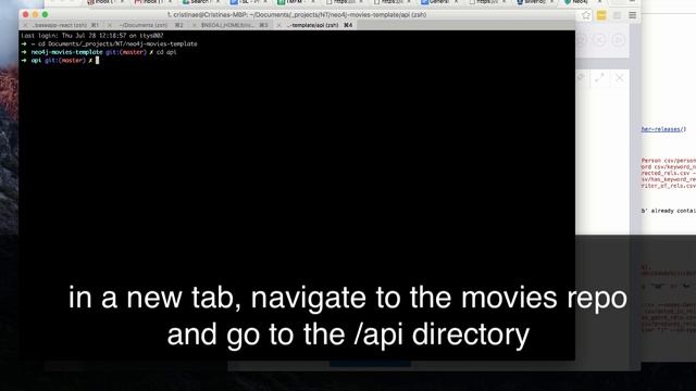 Neo4j Movie Template: Unix (Mac & Linux) setup instructions смотреть онлайн