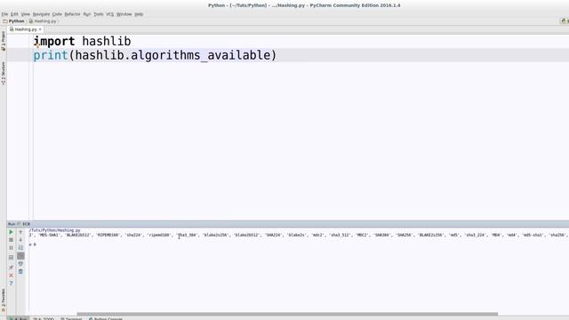 Python Tutorial - Hashing [GERMAN/DEUTSCH]