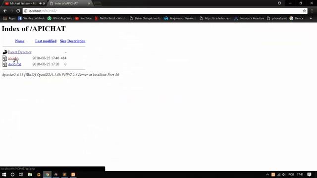 CHAT SIMPLES VB.NET e PHP PARTE 2 API EM PHP