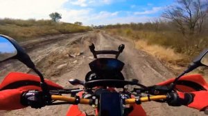 HONDA CRF 250 rally dual sport off-road ride