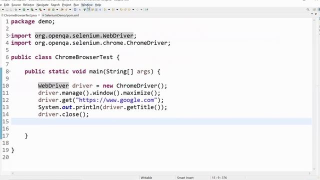 Set up Selenium Java as Maven Project | Selenium