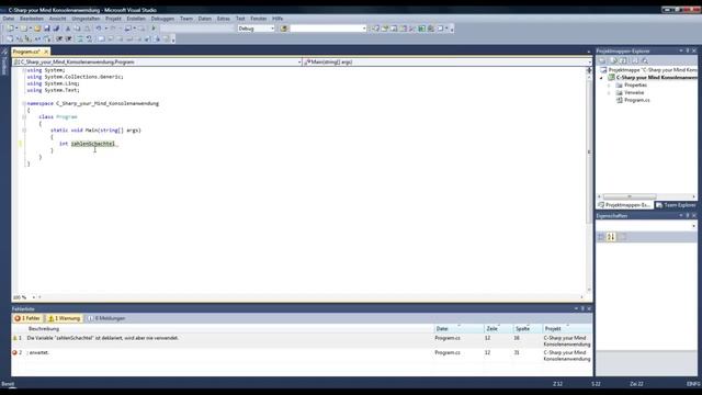 C#: Was sind Variablen? - Teil 4 -(C)-Sharp your Mind смотреть онлайн