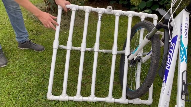 Полипропиленовые трубы отстояли на улице 5 лет. Как они выглядят. Велопарковка из труб смотреть онлайн