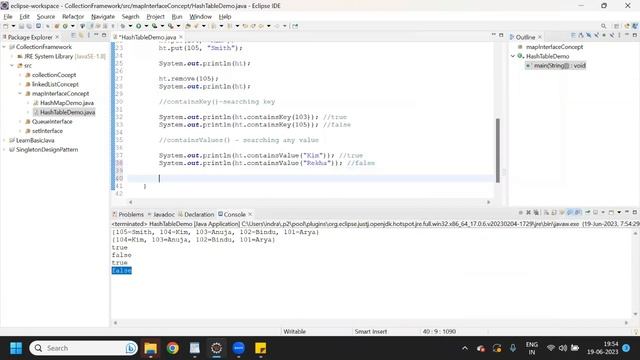 #10 Collection framework in java | HashMap and Hashtable in Java | Hashtable Concept | hands-on