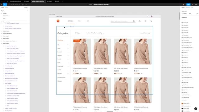 Storefront UI Figma - Breadcrumbs смотреть онлайн