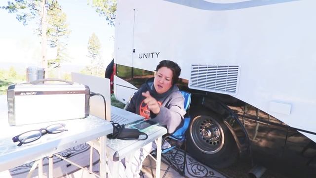 My NOMADIC portable, versatile, OUTDOOR office! смотреть онлайн