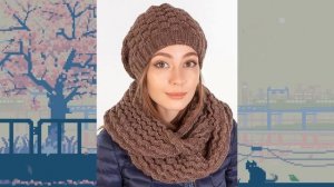 Новинки вязаных женских шапок.