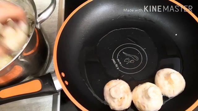 Что приготовить на Новый Год\Жареные шампиньоны