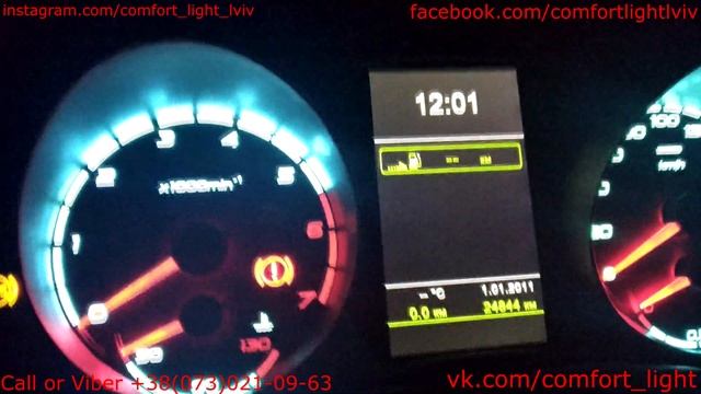 "COMFORT LIGHT" Пересвет/тюнинг приборных панелей. Lada Priora смотреть онлайн