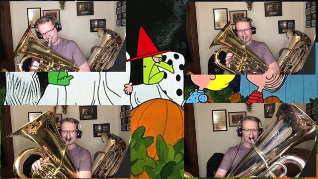 World's Best Gourd-themed Waltz?!?!?! | Great Pumpkin Waltz | Matthew Murchison, euphonium and tuba смотреть онлайн