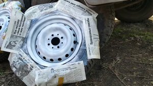 ПОКРАСКА ДИСКОВ В ДВА ЦВЕТА.КРАСИМ САМИ.ШТАМПЫ.