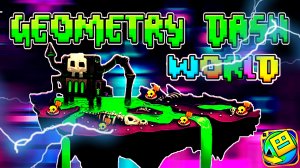 Прохождение geometry dash world.Остров Toxic Factory. Gameplay