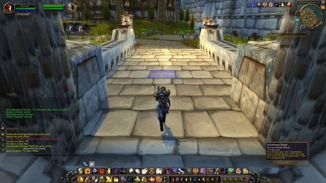 Quest 1909: The Black Shield (WoW, human, paladin)