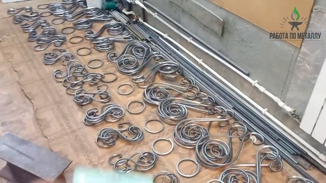 Завитки для забора проф труба 10/10 на ребро ... Стенка 1,2... смотреть онлайн