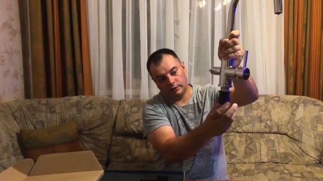 Распаковка смесителя Paulmark Essen Es213211-CR для кухонной мойки в цвете хром. смотреть онлайн