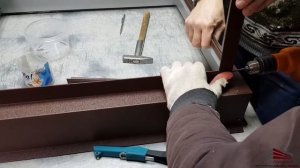 Производство дымника с ламелями и защитным экраном
