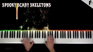 5 HALLOWEEN SONGS ON PIANO