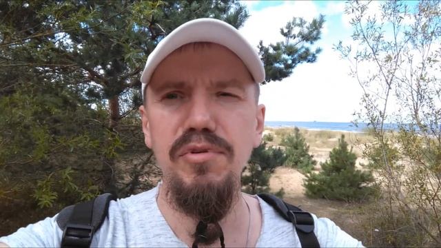 Латвия.Рига.Вецаки.Тёмная сторона пляжа.Курорт.Море.Лошади.Latvia.Riga.Vecaki.