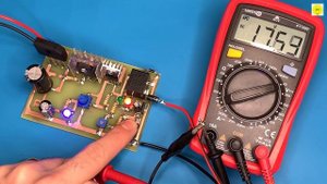 auto cut off 12 volt battery charger circuit 10A