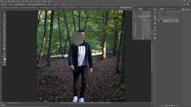 How to load and apply action (.atn file) Photoshop 2021 смотреть онлайн