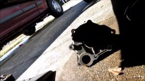 Replacing Water Pump on Toyota Previa