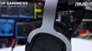 ASUS TUF H3 Gaming Headset FB Vid Ads