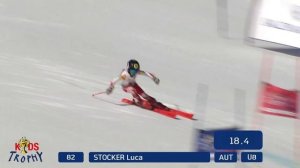 LUCA 's WINNING RUN - U8 - Giant Slalom Int. Kids Trophy Zauchensee