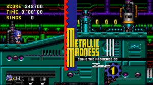 Прохождение Sonic CD [Metallic Madness]
