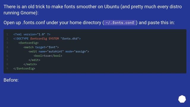 Bad font anti-aliasing in Ubuntu смотреть онлайн