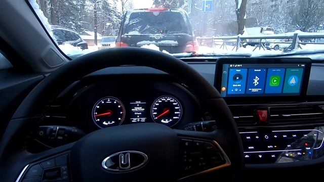 Москвич 3 с ПРОБЕГОМ 16 000 км. Что с ним стало. Снегопад в Москве, Москвич застрял...