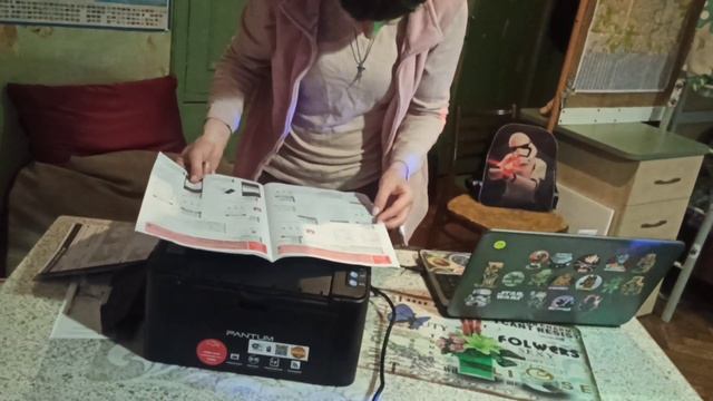 #принтер #pantumP2500w Печать с Android и iOS устройств через WiFi Распаковка, обзор, тестирование смотреть онлайн